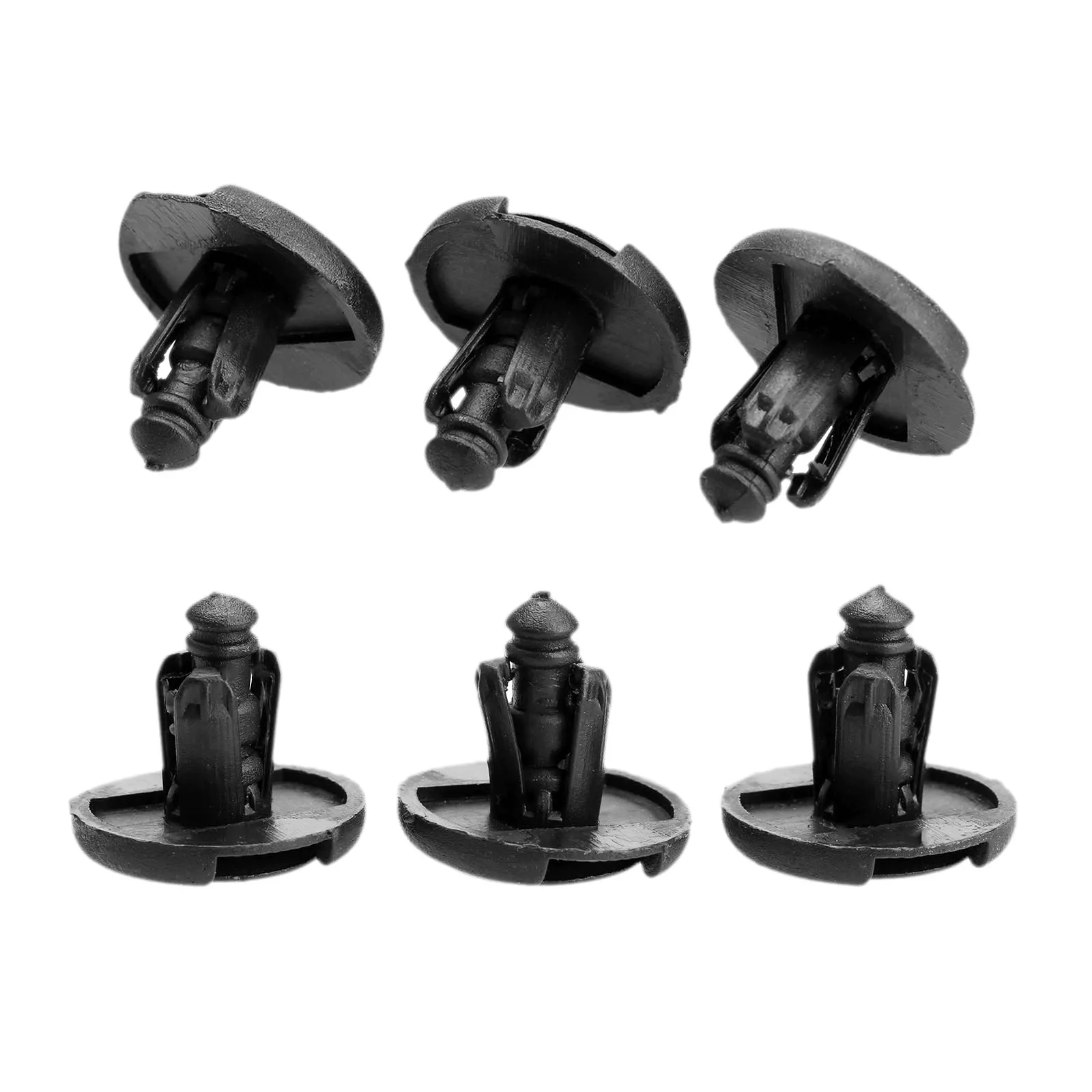 Lot De 50 Clips De Fixation Rivet De Voiture Trou 10 Mm Pour Jupes