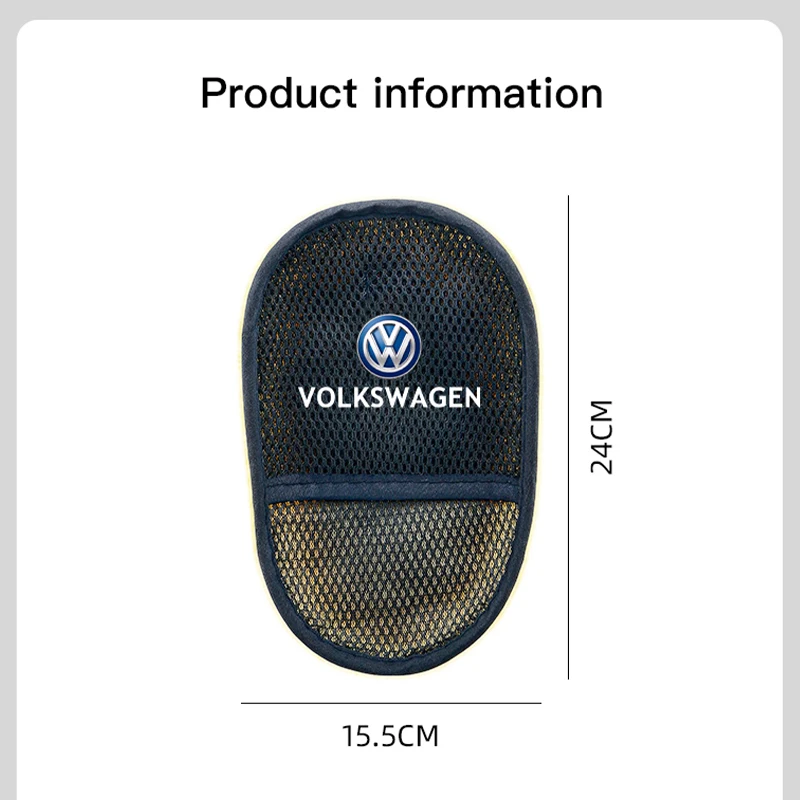 Car Wash Glove Wool Soft Polish Cleaning Brush Tools For Volkswagen GTI Golf 6 7 8 Polo VW R-Line CC Passat Tiguan T-ROC 1Pcs