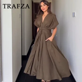 2025 Spring Summer Vintage Women Dresses