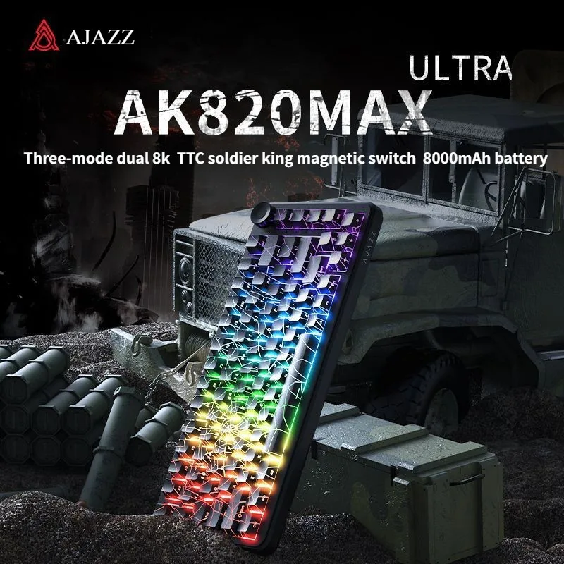 AJAZZ AK820 Max ULTRA Magnetic Switch Keyboard Hall Effect