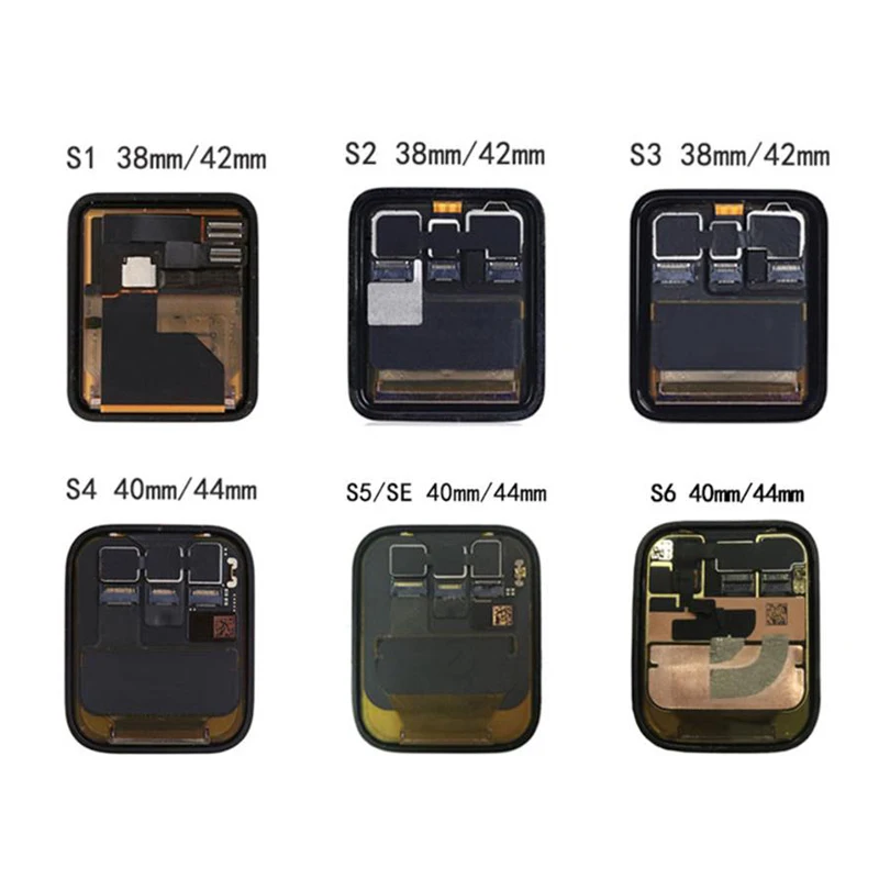 

Original For iWatch SE Display 38/42MM 40/44MM For Apple Watch Series 1 2 3 4 5 6 SE LCD Touch Screen Digitizer Replacement