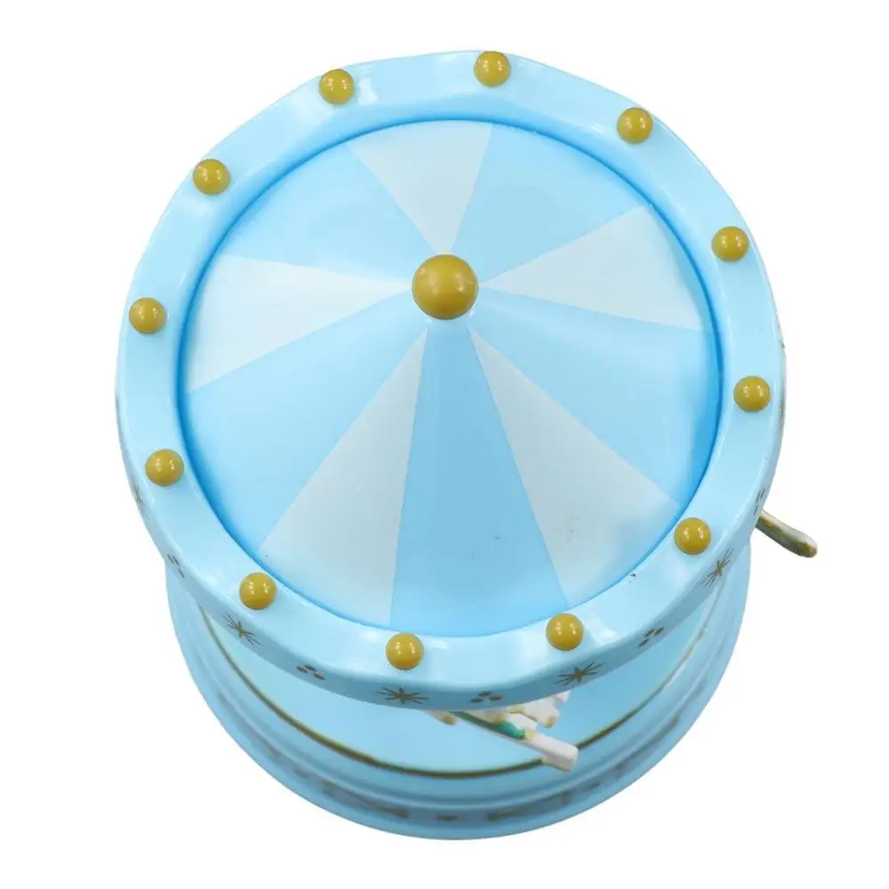 Description Picture 6 of itemExquisite Design Carousel Music Box Carousel Painted Ferris Wheel Ornaments Easy Use Plastic Carousel Cake Accessories