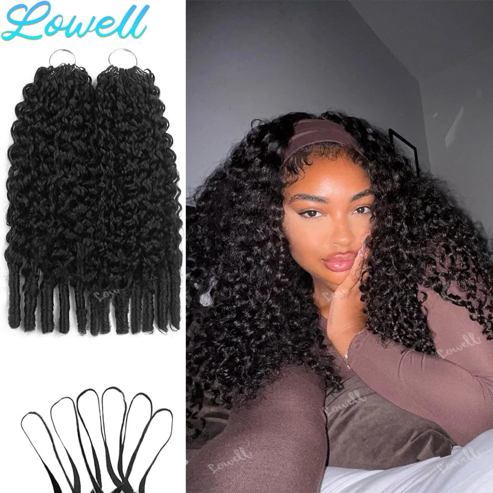 100% Human Hair Crochet Extensions