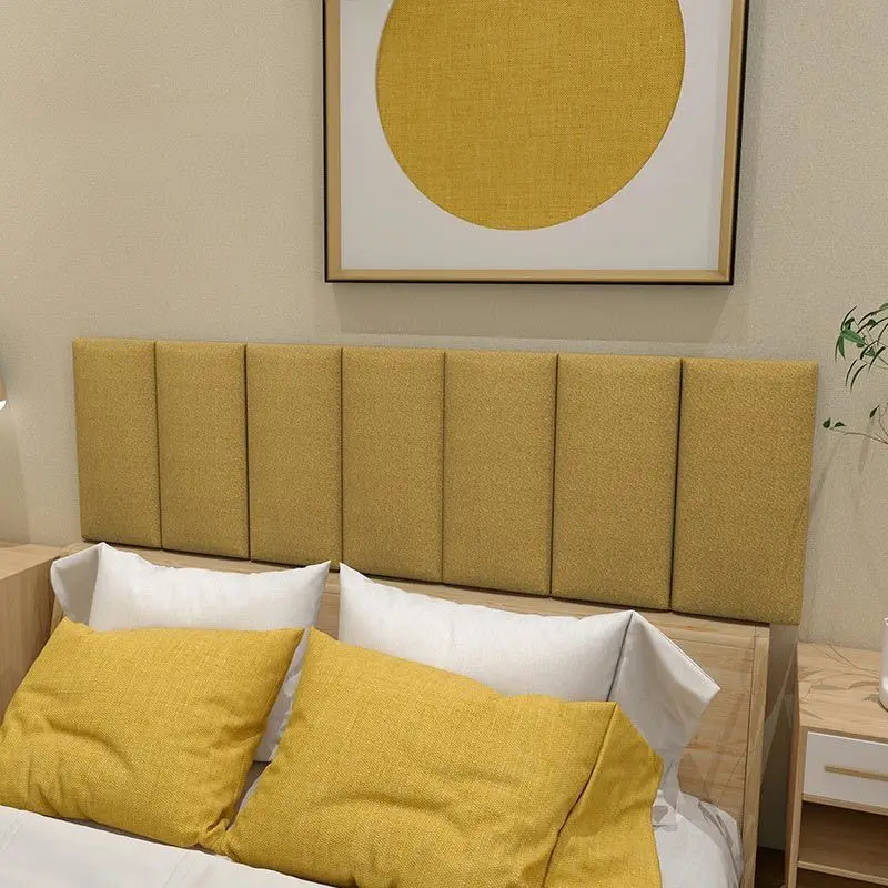 Bed Headboard Bedroom Furniture Bed Head Cabecero Cama 135 Tete De Lit Wall Panels Headboards Stickers Head Board Wallpaper
