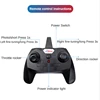 ZY-530 RC Plane 2.4G Glider With Light Fixed Wing Hand Throwing EPP Foam ZY530 RC Airplane Kids Toys Aircraft Xmas Gifts 5