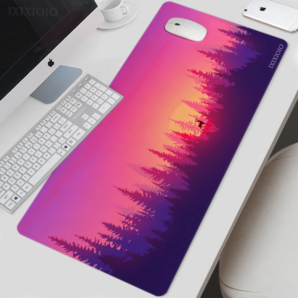 Tappetino Per Mouse Gaming Deep Forest Xl Large New Hd Mousepad Xxl Tappetini Da Scrivania Tappetino Per Tastiera Tappeto Per Ufficio Tappetini Per Mo
