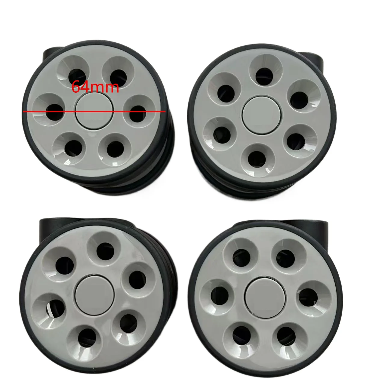 4pcs/Set For Rimowa Luggage Wheel Replacement Load-bearing Silent Casters Suitcase Universal Wheel Repair Travel Accessories