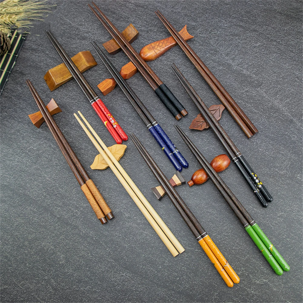 Japanese Style Chopstick Holder Set Of 4 Pcs Ceramic
