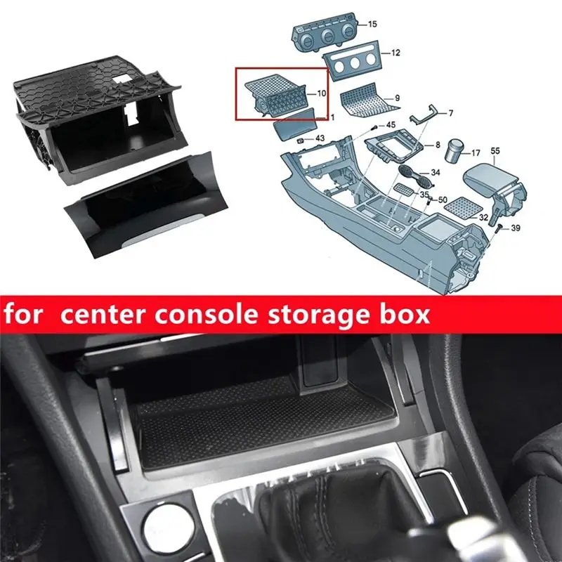 5GG857337 VW 골프 MK7 차량용 실내 센터 재떨이 트림 커버 수납함 재떨이 5GG863391