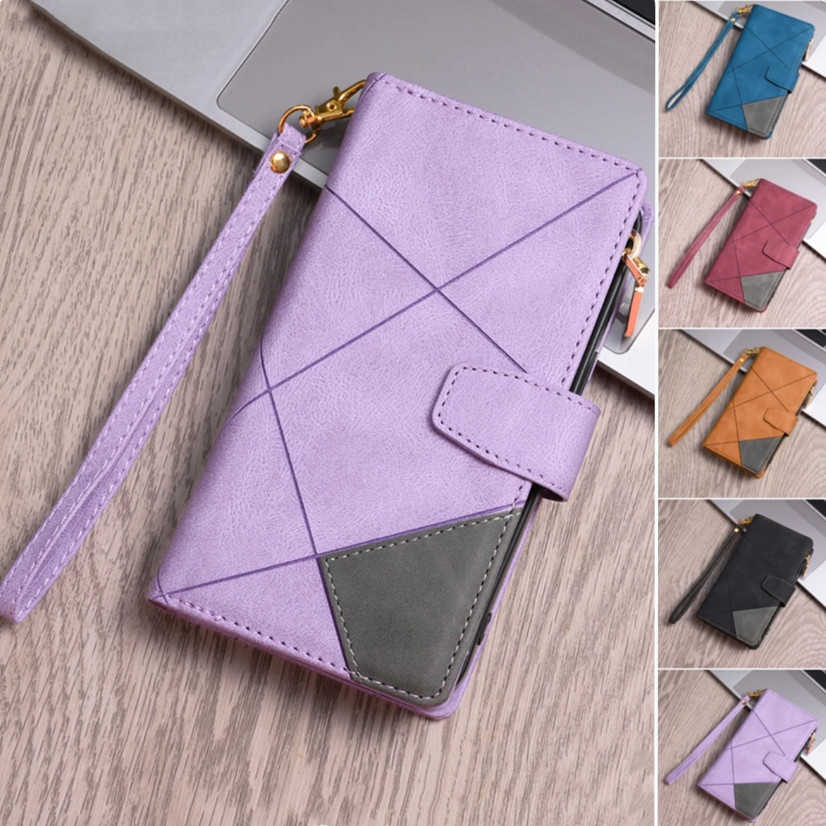 

Leather Phone Case For Samsung Galaxy A14 A24 A34 A54 A13 A23 A33 A53 Card Slot Flip Wallet A03S A04S A52 A32 A42 A12 A22E A02S