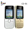Nokia C2 C2-01 GSM Mobile Phone Hebrew Keyboard Support The Logo on Button Unlocked 2G 3G Cellphone used phone 2