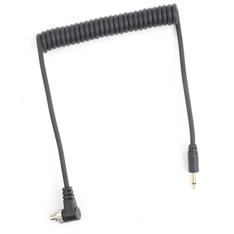 Camera Flashes Accessories 2.5mm to Male PC Flash Sync Cable Screw Lock for Trigger Studio Ligh,flash trigger,flash sync cable