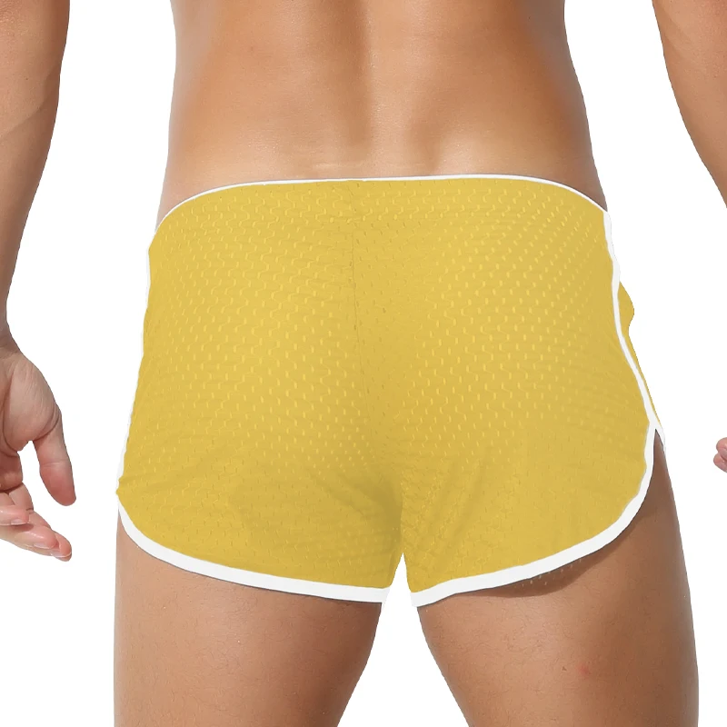 Men's Aloha pants-style ice-silk underwear. For boys in summer, suitable for teenagers. Boxer shorts, loose-fitting, with a uniq - 5