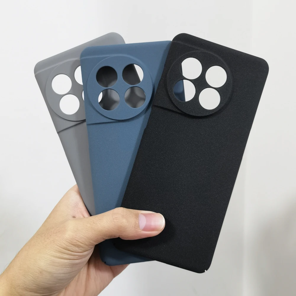 Coque Ultra fine en grès mat pour OnePlus 11 11R 10T 10R Ace 2 2V 10 Pro Racing Ace2 5G, couverture complète de protection arrière rigide_voghion.com