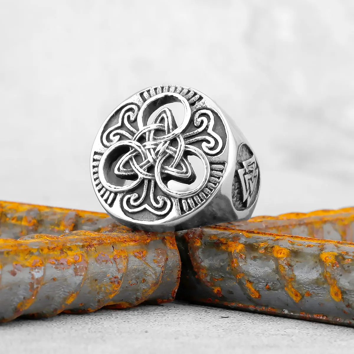 Viking Stainless Steel Tree of Life Viking Compass Ring Vintage Fashion Gifts Jewelry Party for Men and Women image 48
