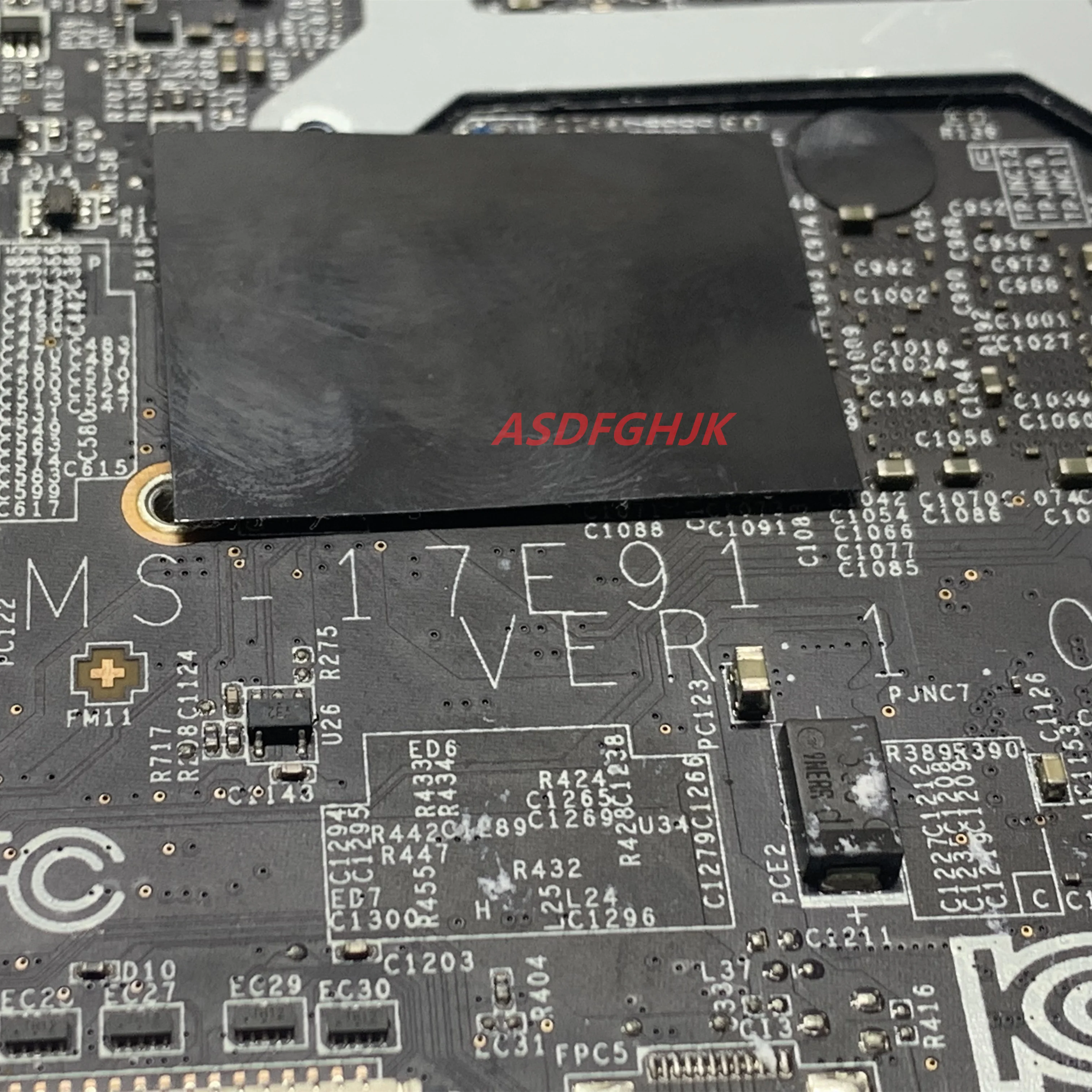 Laptop Motherboard for MSI MS-179E GE75 MS-179E1 With I7-10750H