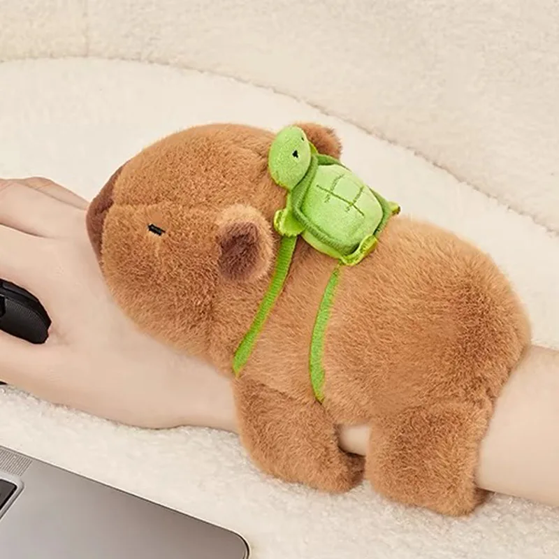thumbnail image 1 of Rytanda capibara Clap Circle Toys Slap Snap Wrap Wristband bracciale Capybara peluche Hand Ring Fun Pop Circles, 1 of 5