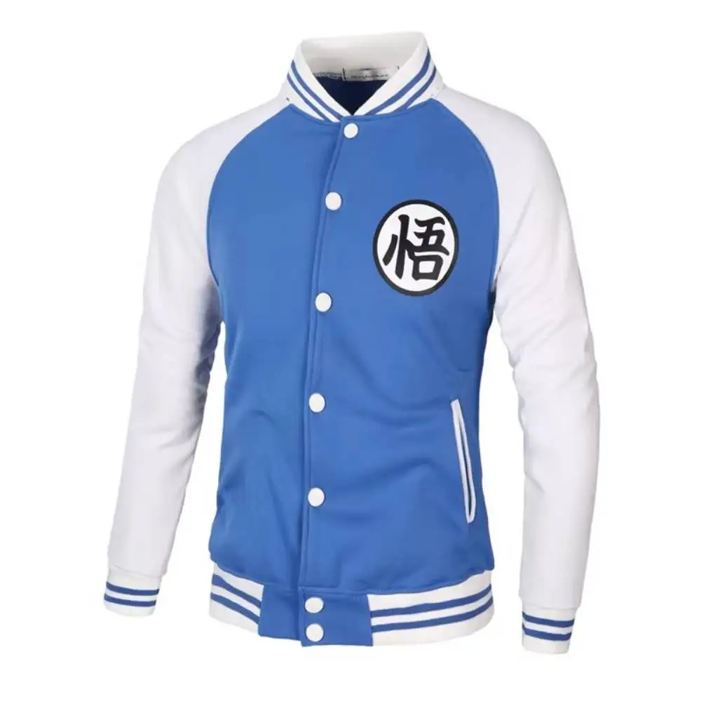 Jackets New College Varsity Coats Youth Stand Collar Sweatshirts Outerwear Baseball Uniform Comfort Sportswear Men's Jersey Tops