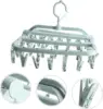 Drying Rack Foldable Clothes Drying Rack Drip Hanger Plastic Hanging Drying Rack with 32 Clips for Clothes Underwear Socks 1