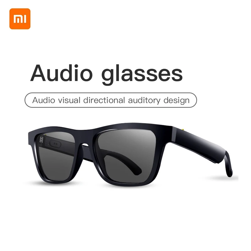 

Солнцезащитные очки Xiaomi с Bluetooth, автомобильные солнцезащитные очки с возможностью звонков и прослушивания музыки, устойчивые к синему свету очки, подарки для умного дома