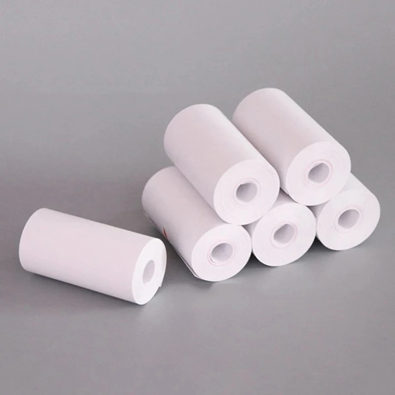 Description Picture 4 of itemPrinter Paper Thermal Paper 58mm Mini Photo Rolls 57*25MM White Color Gift DIY Sticker Label Receipt Bill Self-adhesive Paper