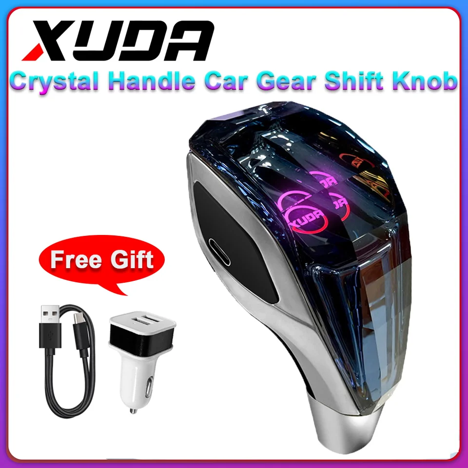 Crystal Gear Shift Knob Car Interior Replacement Crystal Gear