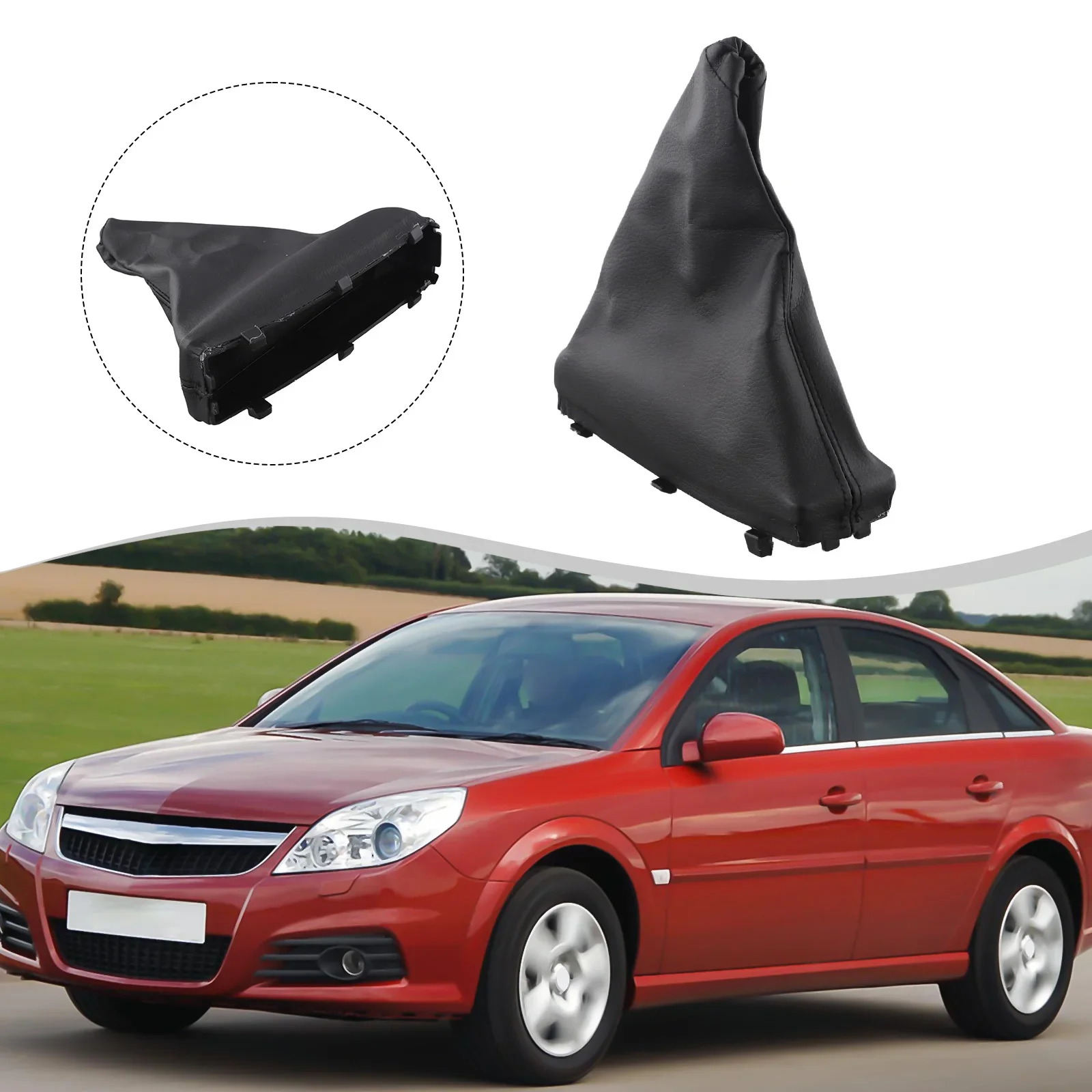 Leather Handbrake Boot Gaiter for Vauxhall For Opel For Vectra B Seamless Integration with Handbrake Mechanism
