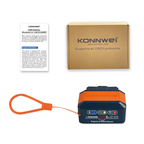 2026 KONNWEI KW905 Professional Car ELM327 OBD2 Scanner Bluetooth 5.0 for Android/IOS Code Reader Car Scanner Diagnostic Tool - Image 7