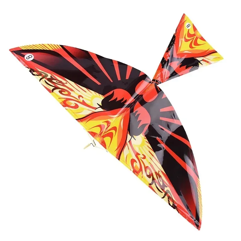 Kids Flying Birds Kite Elastic Rubber Band Powered Flying Birds Kite Funny Kids Toy Outdoor Sports Parent Child Interactive Toys 4