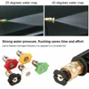 4350PSI High Pressure Foam Jet Bottle Adjustable Snow Foam Lance Washer Wash Soap Foam Gun with Nozzle for Home Vehicle Washing 5