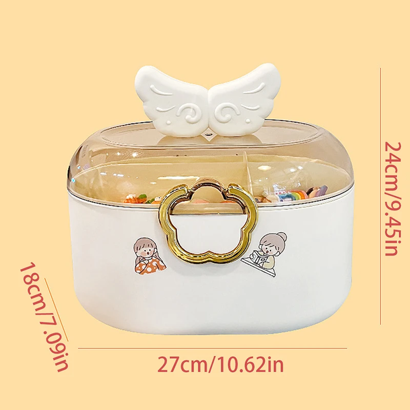 Baby Girls Hair Accessories Storage Box Hair Hoop Clip Rubber Band Organizer  Head Rope Hairpin Holder Girls Gifts Jewelry Box