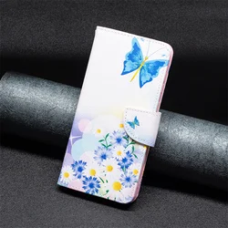 Artistic Pattern Leather Flip Phone Case - Elegant and Durable Cover for Huawei nova 4e (B10)