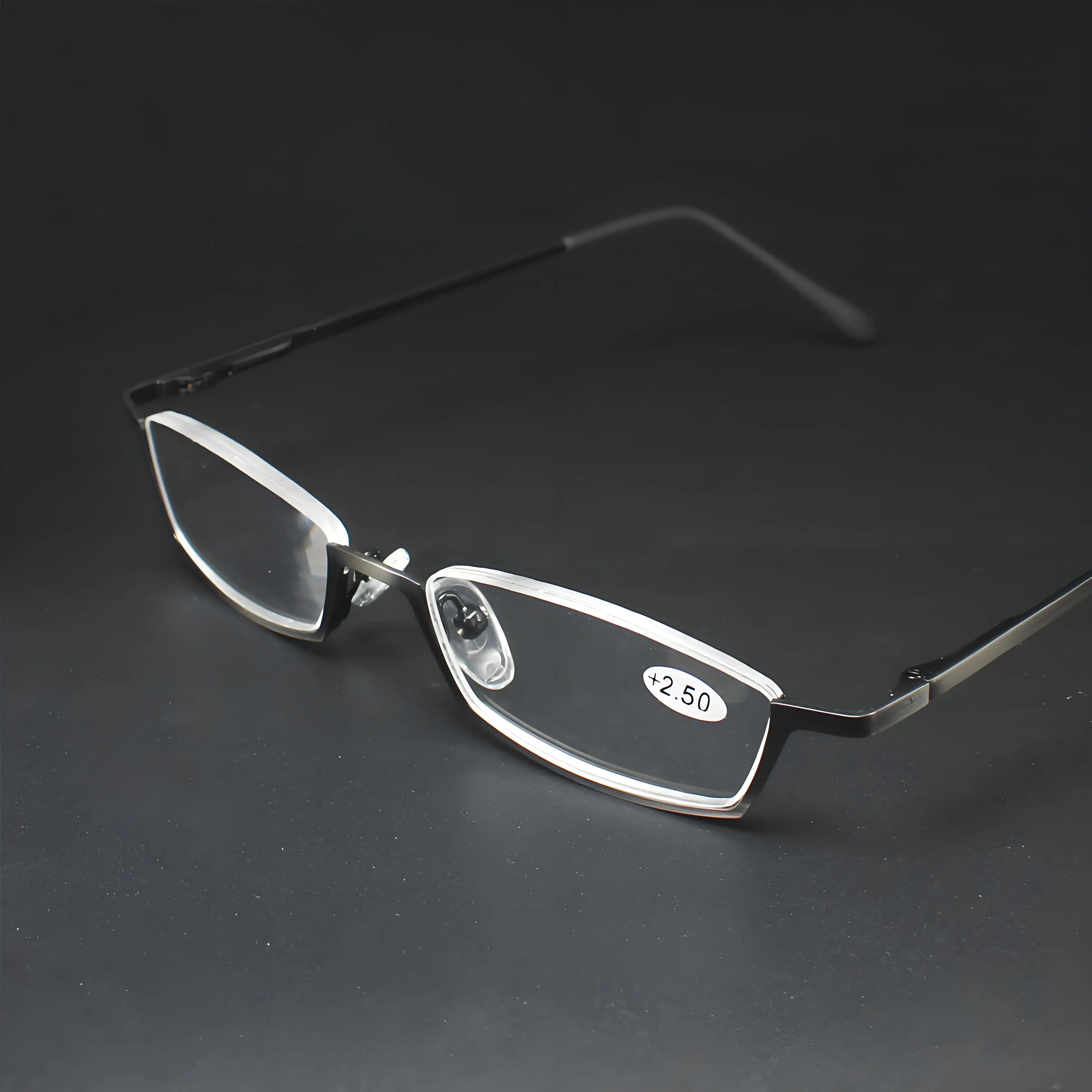 Reading Glasses for Men and Women Business Glasses Rectangle Metal High Quality  +1.0 1.5 2.0 2.5 3.0 3.5 4.0 5