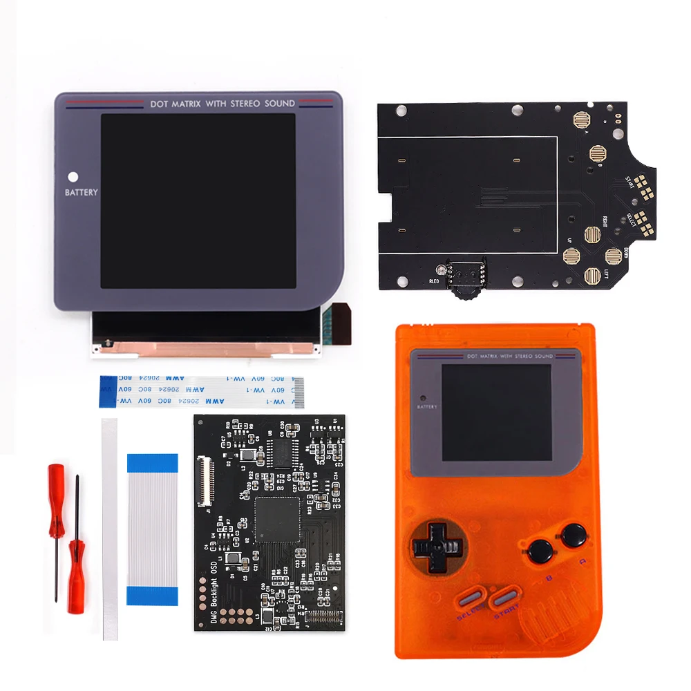 ゲームボーイ DMG IPS Game Boy Original DMG IPS Backlight Console