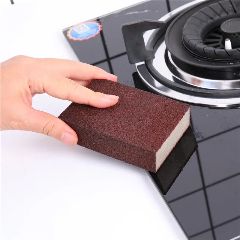 

Sponge Magic Eraser Descaling Emery Cleaning Brush Silicon Carbide Descaling Cleaning Brush Stove Top Pot Kitchen Tools