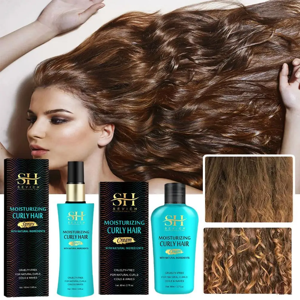 Curly Hair Care Spray Female Deep Curly Hair Treatment Moisturizing