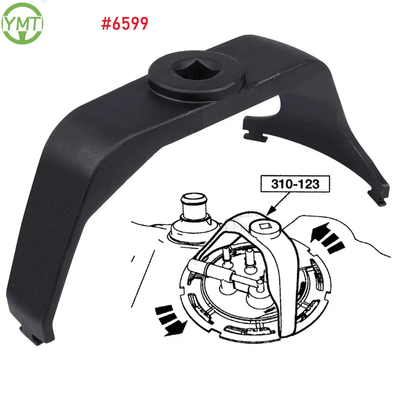 

6599 Fuel Tank Lock Ring Tool Fuel Pump Senders Removal Tools for Chrsyler Dodge Ford GM Nissan Hyundai Sante Fe Jeep Wrangler