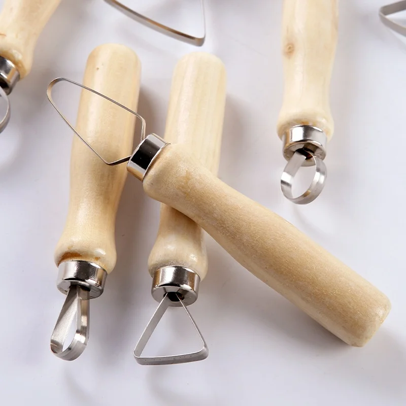 Big Head Repair with Knife Clay Clay Tools Handicraft Pottery Making Tools 10 piece polymer clay tools pottery tools clay sculpting tools pottery sculpting tools clay craft tool