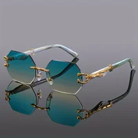 Lunettes de Sport à imprimé léopard géométrique pour femmes, monture Composite légère et Durable, lunettes Streetwear tendance, nouveau style 1