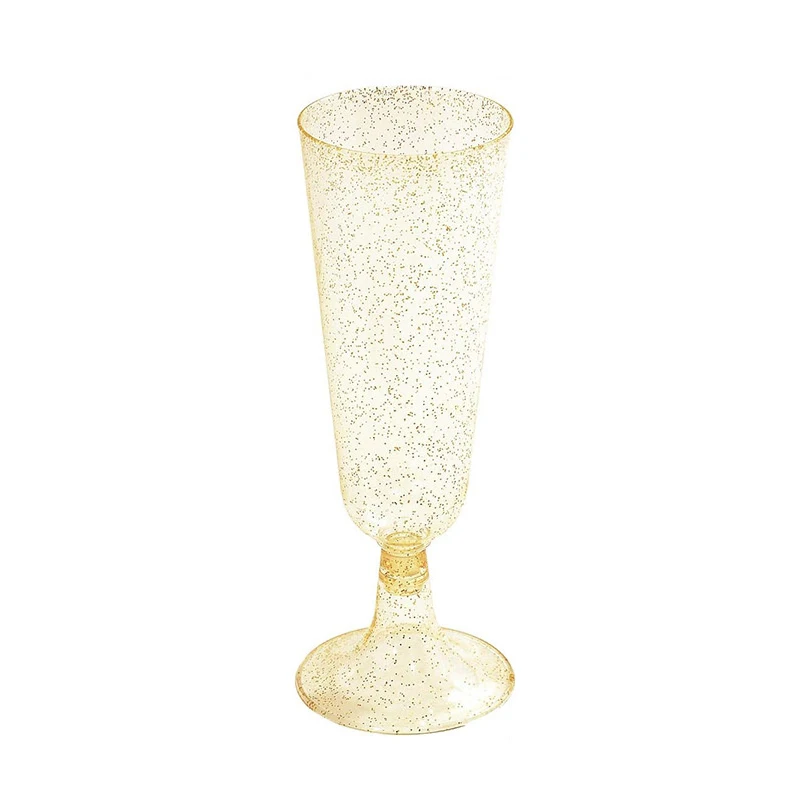 thumbnail image 1 of 25 vasos desechables de 150 ml para champán espumoso, copas de plástico transparentes para brindis, para bodas y fiestas, 1 of 5
