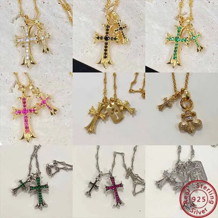 CH STYLE S925 2024 목걸이, 몸집이 작고 우아한 액세서리, 당신의 룩..