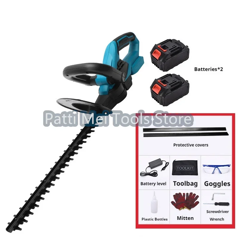 Brushless Hedge Trimmer Lithium Wireless Green Tea Leaf Pruning Saw Garden Trimmer  For Makita Battery 6