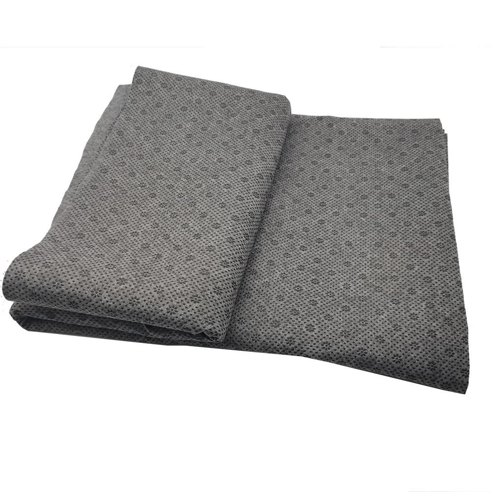 180*100cm Plum Blossom Pattern Vinyl Rubber Non Slip Felt Fabric For Diy Carpet Floor Mats Car Seat Cushion Anti-slip Material