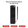 Protective Case Shockproof TV Protector Cover Case for Apple TV 4K Portable Silicone Remote Control Cover Anti-Fall 4