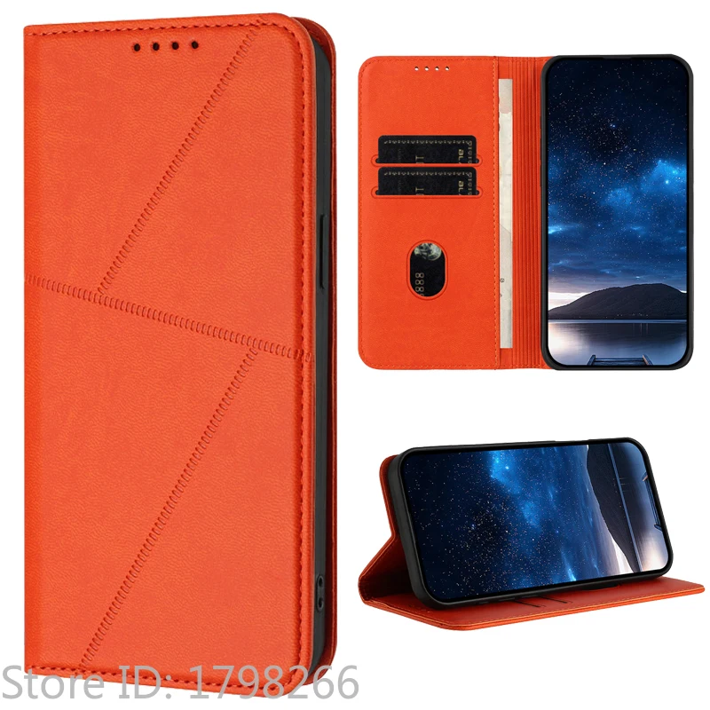 Luxury Pattern Flower Leather Phone Case - Flip Cover Wallet with Card Holder