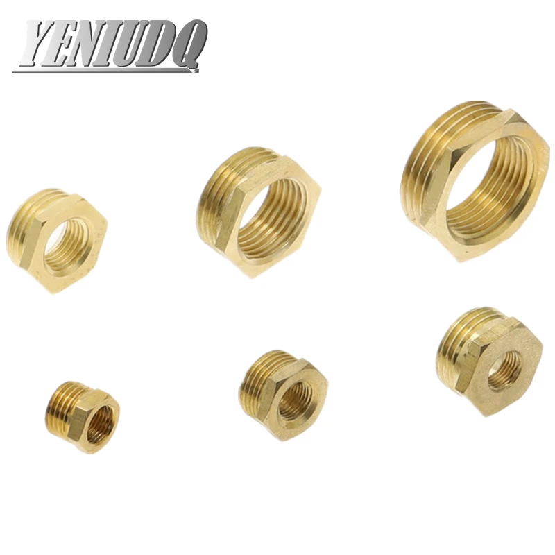 Brass Adapter Fitting Water Pipe Adapter Bsp Reducing Bush Pipe