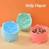 Cat Food Bowl, Rice Bowl, Slow Food, High Feet, Anti Choking Bowl, Cat Basin, Anti Choking, Anti Choking Neck, Relieve Anxiety 3