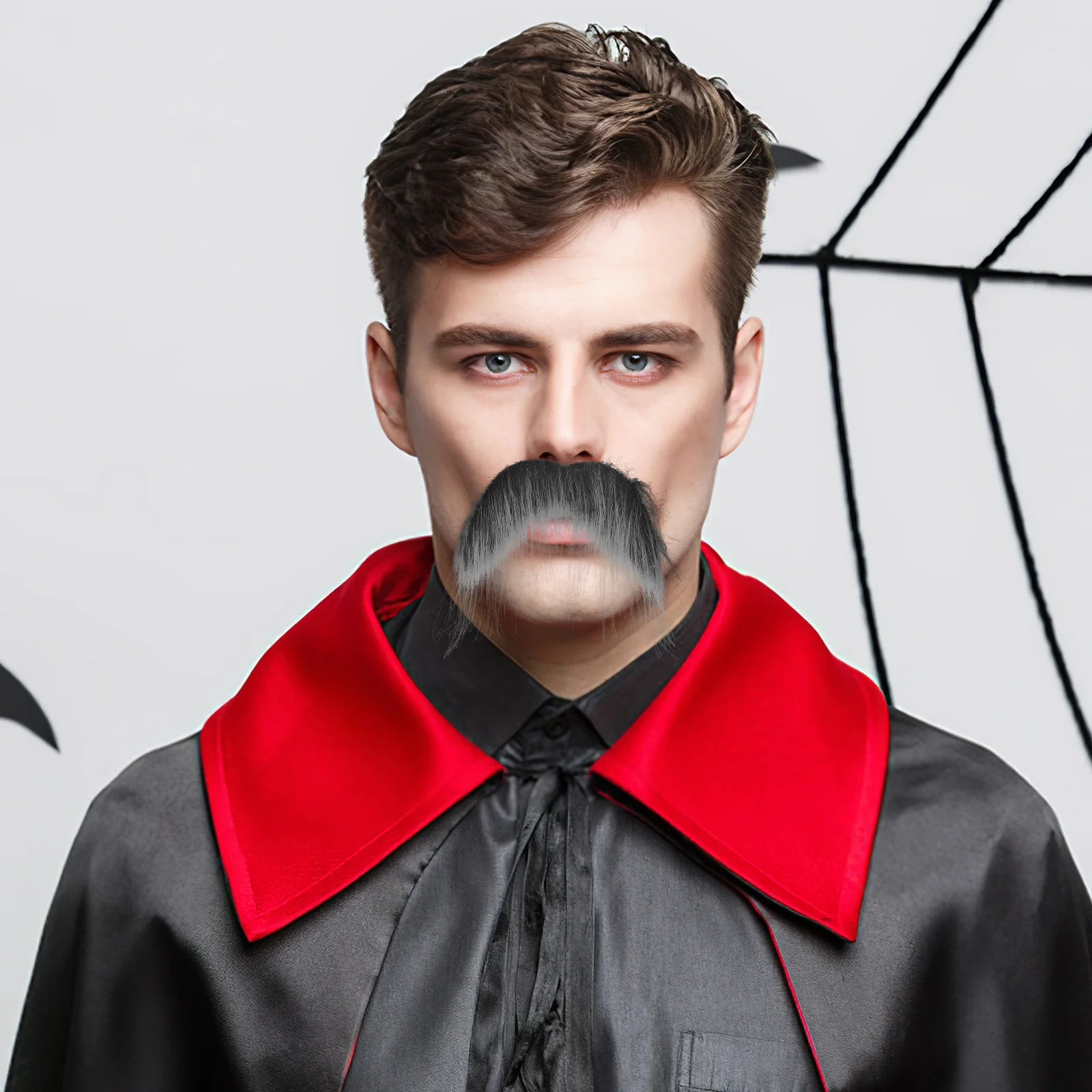 Fake Beard Simulated Mustache Realistic False Make up Costume Performance Cosplay