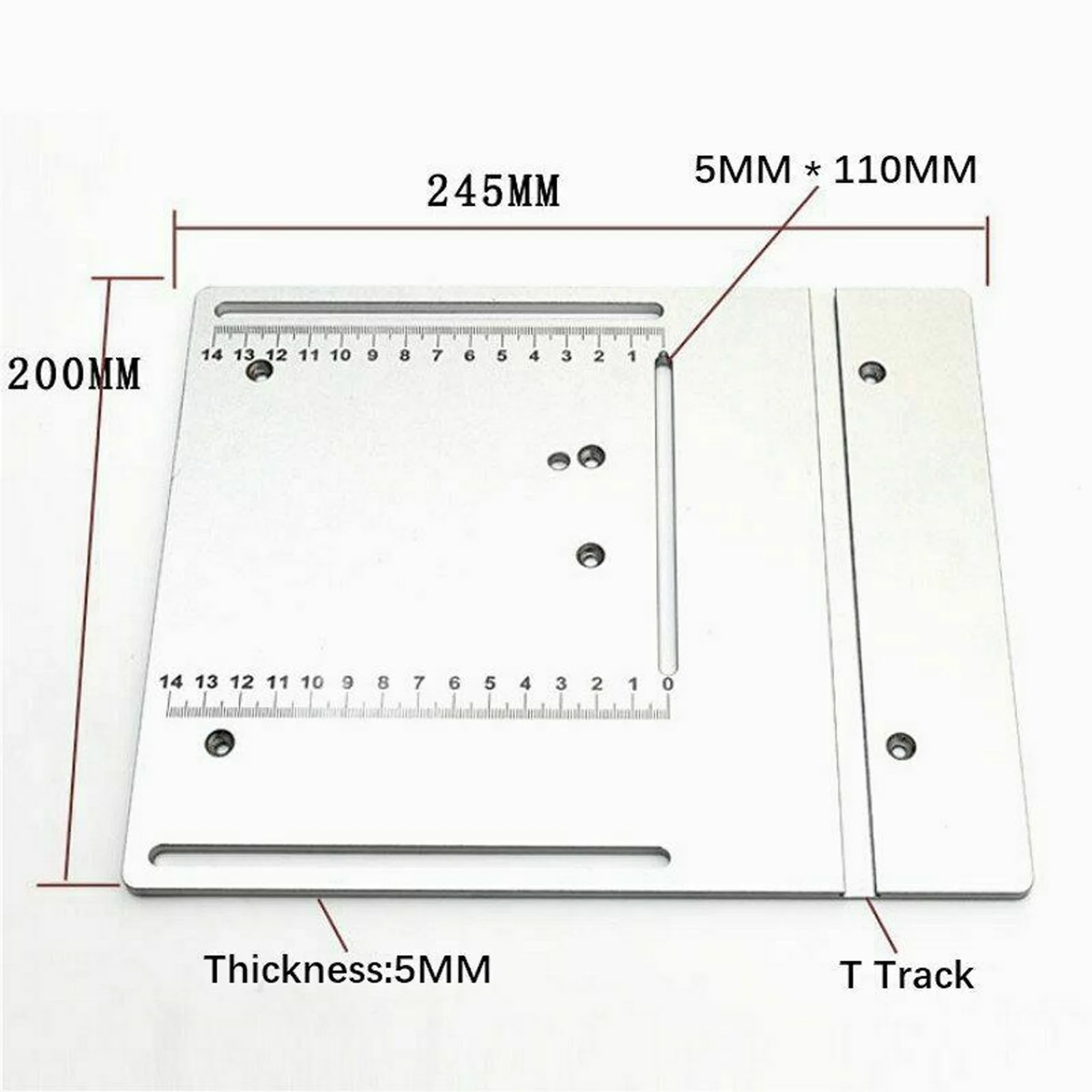 Electric Circular Saw Flip Cover Aluminum Router Table Insert Plate Woodworking Tool woodworking tools woodworking table saw