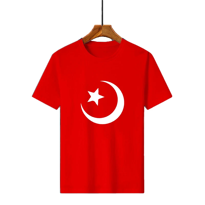 

2022 Men Casual Shirt Cure Cotton Star Moon Classic BrandMen High Quality Solid Short Sleeve 3XL